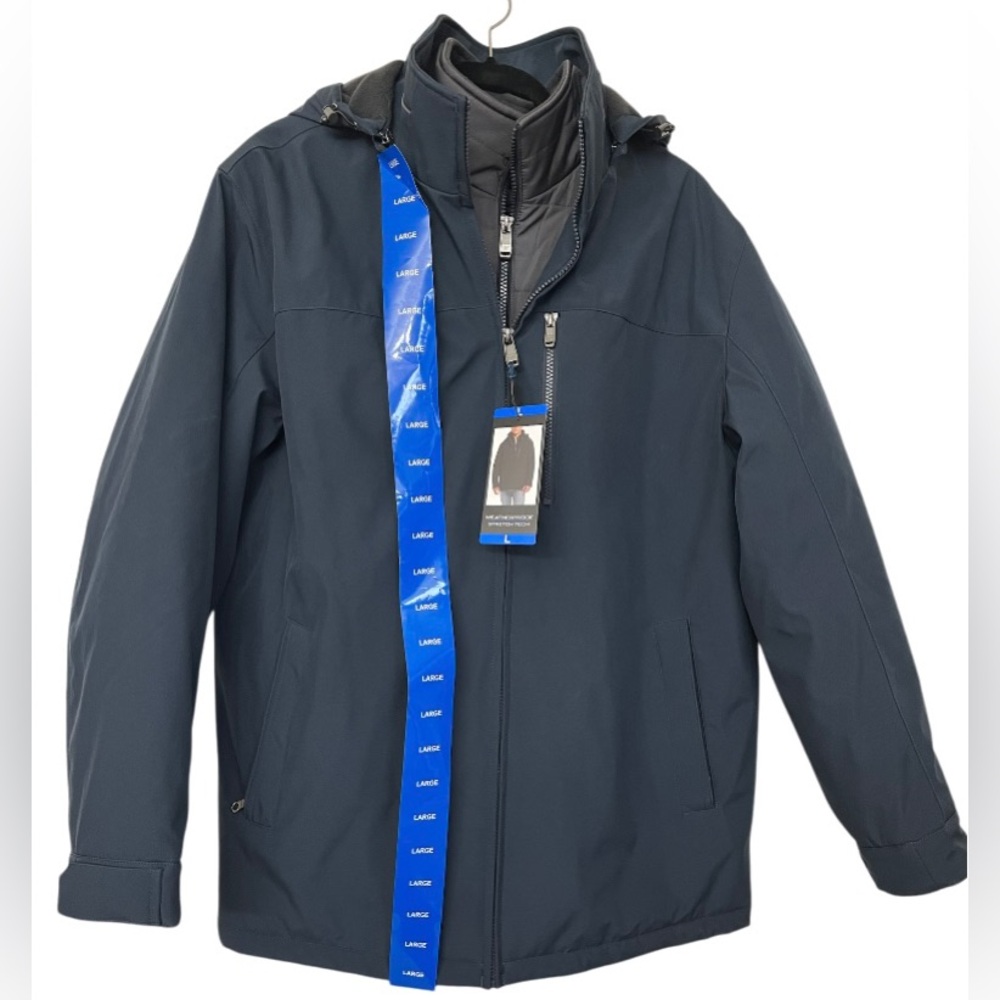 💙NEW Men’s Weatherproof Stretch Tech Jacket (Large)